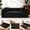 Black, variant on 4-in-1 Folding Convertible Sofa Bed, 80 Inch Corduroy Upholstered Boneless Couch, Loveseat Sleeper with Pull Out Bed, Floor Sofa Modular Futon Teddy Sofa for Living Room Bedroom Lounge, Pink