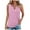 Pink, variant on Admvng Vest Tops For Women Loose Fit Casual Flowy Tank Tops Solid Color Sleeve Round Neck Trendy Sleeveless Summer Tops Clothes Outfits S-2XL