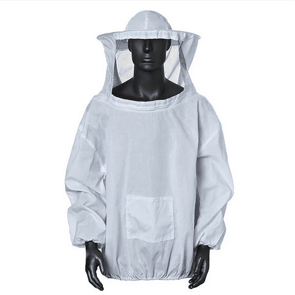 Protective Beekeeping Jacket Veil Overalls, Cap Sleeves Beekeeper Suit, Bee