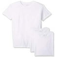 thumbnail image 2 of Fruit of the Loom Men's 3-Pack Breathable Crew T-Shirt Size L - XL X-Large White, 2 of 2