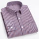 thumbnail image 2 of Camisas Hombre Manga Corta Camisa de manga larga para hombre Camisa de moda para hombre de talla grande informal a cuadros de lana de algodón (Watermelon Red, XXL-45), 2 of 3