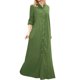 thumbnail image 5 of Cárdigan con botones para mujer vestido elegante de manga larga cárdigan de moda vestido largo, 5 of 9