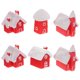 thumbnail image 1 of Decorative Miniature Model Tiny Snow House Model Diy Micro Landscape Decoration Families Friends 6Pcs, 1 of 5