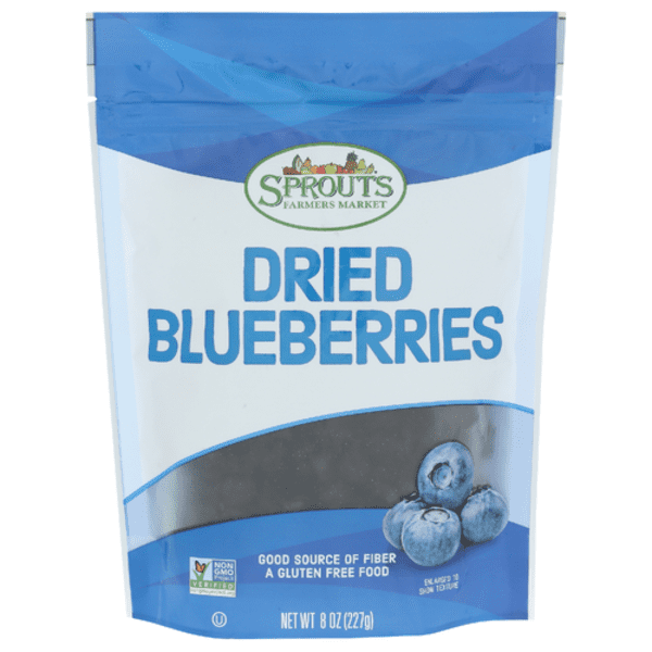 Sprouts Dried Blueberries 8 oz (Pack of 2)