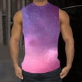 thumbnail image 2 of zfhfof Débardeurs Graphiques pour Hommes Motif Imprimé Sans Manches T-Shirts de Musculation Été Col Rond Chemise de Plage Décontractée, 2 of 5