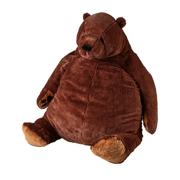 60/100 cm ours géant en peluche animaux en peluche doux poupée en peluche  ours brun jouet étreignant coussin 