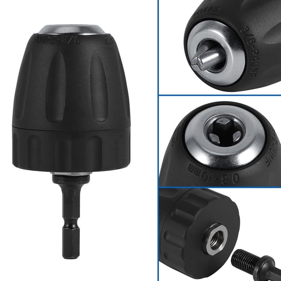 Convertidor de mandril de portátil, accesorios de herramientas eléctricas, herramienta convertidora de Material de material acero, accesorios Yotijar Convertidor de portabrocas