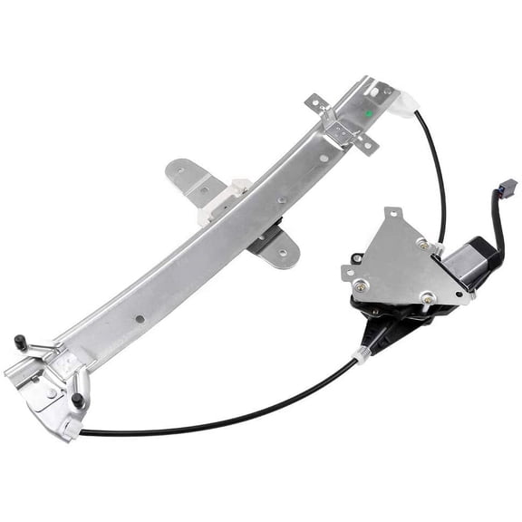 CCIYU Power Window Regulator with Motor Assembly Rear Right Passengers Side Replacement fit for 1998-2011 For Lincoln Town Car 3W1Z5423395AA 741689