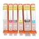 thumbnail image 5 of 6 cartuchos de tinta para impresora de 6 colores, chip permanente, fluidos, resistentes, recarga de tinta, grandes, pequeños, BK, CMY, GY 570, 571, 5 of 12