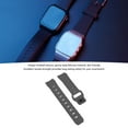 thumbnail image 3 of Football Texture Quick Release Silicone Watch Band, Replacement Silicone Band, Dual Color for Galaxy Watch 6 5 4, Cracked Design Offers Fit for Smartwatch, 3 of 7