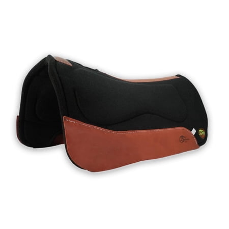 Southwestern Equine OrthoRide All Purpose Trail Riding Black Saddle Pad