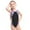 Black, variant on LYMAYTER Kids Toddler Girls Training Bathing Suit Little Girls Printed Bikin Swimsuits for 4-11 Years Summer Training One Piece Swimwear