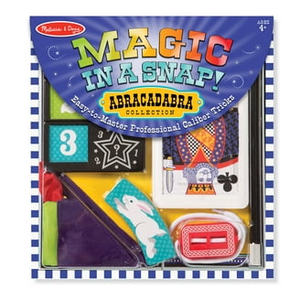 Melissa & Doug Deluxe Solid-Wood Magic Set With 10 Classic Tricks