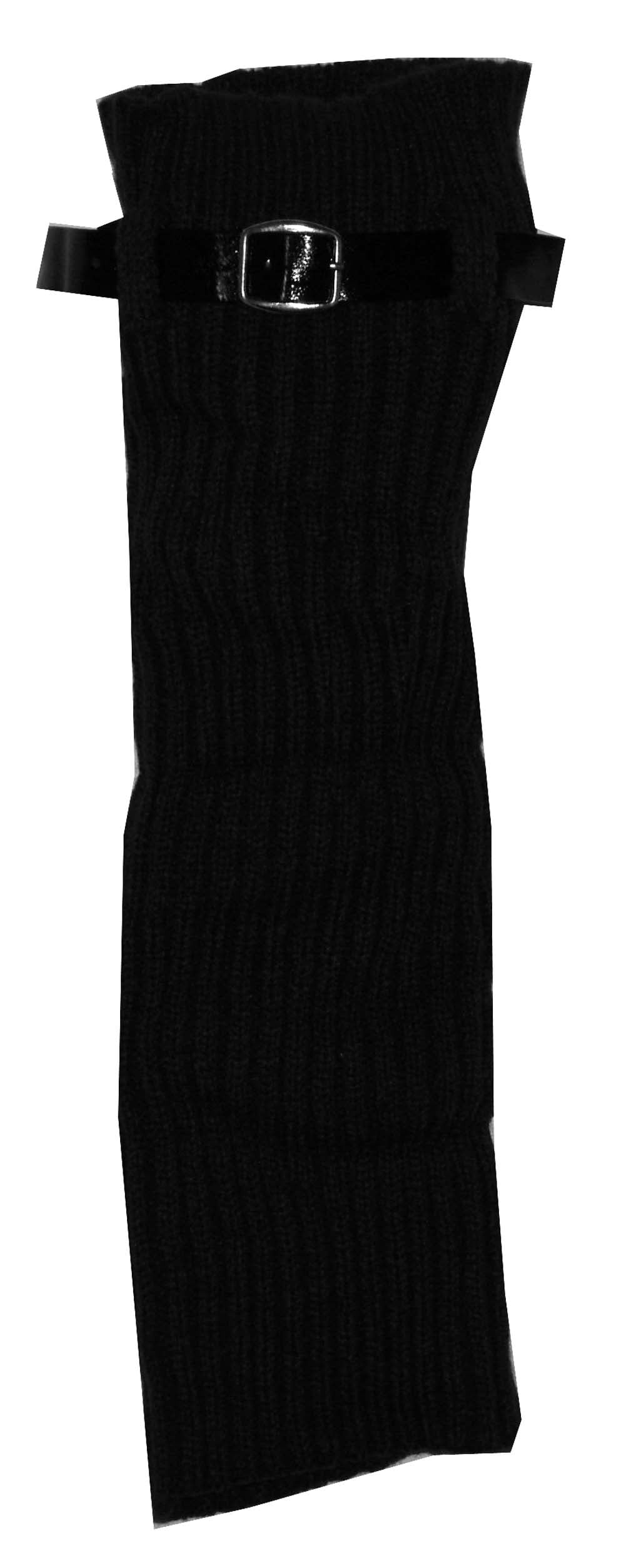 2Bhip Faux Belt Stylish Cool Dark Gray Knee High Leg Warmers