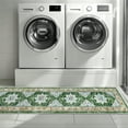 thumbnail image 5 of MeyJey Oriental Indoor Runner Rug for Hallway 2'x10', Non-Slip Machine Washable Vintage Area Rug Floor Carpet for Bedroom Kitchen Dinning/Living/Laundry Room, Green, 5 of 13