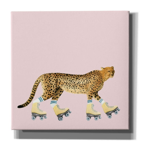 Epic Graffiti 'High Rollers II' by Grace Popp, Giclee Canvas Wall Art, 12"x12"