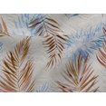 thumbnail image 5 of oneOone Viscose Jersey Brown Fabric Tropical Leaf Dress Material Fabric Print Fabric By The Yard 60 Inch Wide, 5 of 7