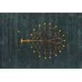 thumbnail image 1 of Ahgly Company Machine Washable Indoor Rectangle Contemporary Dark Slate Gray Green Area Rugs, 2' x 3', 1 of 7