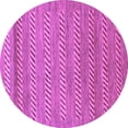 thumbnail image 1 of Ahgly Company Indoor Round Abstract Purple Modern Area Rugs, 4' Round, 1 of 4