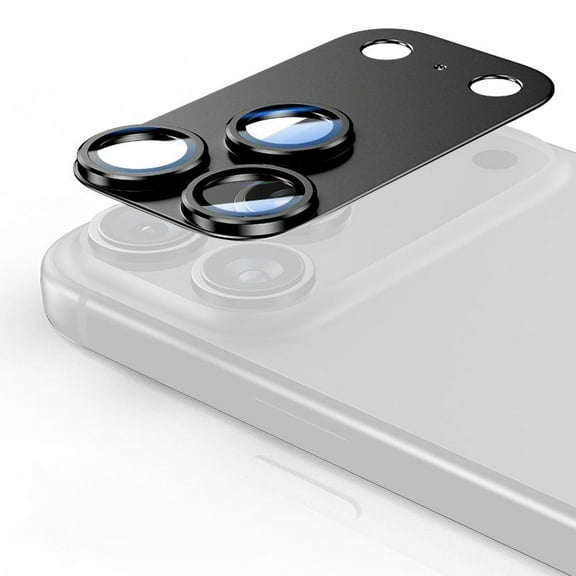 Camera Lens Protector for iPhone 17 Series, Metal Tempered Glass Rear Camera Screen Cover