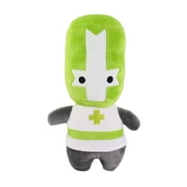 Castle Crashers,Plushies - Castle Crashers Knight Stuffed Plush Toy for Fans,1 x Plush Doll - Castle Crashers,Green - B,10.2"
