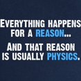 thumbnail image 3 of CafePress - Physics Is The Reason Maternity T Shirt - Maternity Dark T-Shirt, 3 of 4