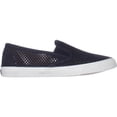 thumbnail image 4 of Womens Sperry Top-Sider Seaside Perforated Slip On Fashion Sneakers, Navy, 4 of 6