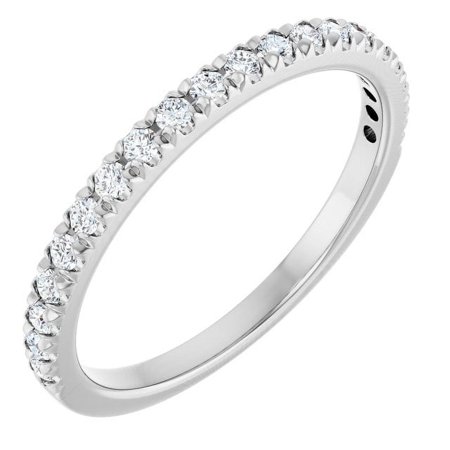 14K White 1/4 CTW Lab-Grown Diamond Anniversary Band 123883:LG605:P