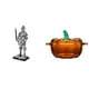 thumbnail image 1 of Estatua vintage de caballero, dulcero de cristal con forma de calabaza, adorno decorativo para la entrada, estantería, escritorio o como regalo de, 1 of 8