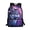 Butterfly Wolf Pattern, variant on Goat Pattern Design Smooth Zipper School Bookbag for Travel Daily Use, Adjustable Shoulder Straps Durable Backpack Practical Polyester School Backpack