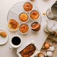 thumbnail image 4 of Shisuyan 1pc Round Cake Cooling Rack Nonstick Dessert Bread Drying Rack Baking Supply, 4 of 8