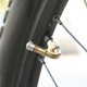 thumbnail image 4 of Bicicleta Adaptador de extensión de vástago Ndcxsfigh Schrader de válvula de neumático de aire de latón de 45 grados (dorado), 4 of 7