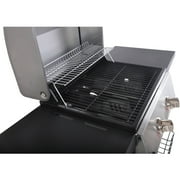 RevoAce 2-Burner Space Saver Propane Gas Grill, Stainless and Black, GBC1705WV