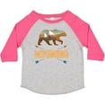 thumbnail image 3 of Inktastic Wyoming Vacation Bear Silhouette Boys or Girls Toddler T-Shirt, 3 of 5
