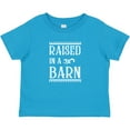thumbnail image 3 of Inktastic RAISED in a BARN in White Boys or Girls Baby T-Shirt, 3 of 5
