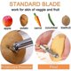 thumbnail image 5 of Swivel Peeler, Stainless Steel,grater For Kitchenblack, Silver1pcs, 5 of 5