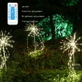 thumbnail image 7 of VALSEEL Snowman Outdoor Christmas Decorations Solar Snowman Garden Pile Decorative Metal Solar P-ath Pile For Outdoor Yard L-awn Decorations, 7 of 7