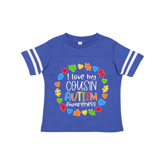 Inktastic I Love my Cousin Autism Awareness Boys or Girls Toddler T-Shirt