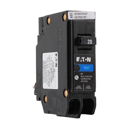 CUTLER HAMMER BRP120DF Circuit Breaker 1P 20A 120V-