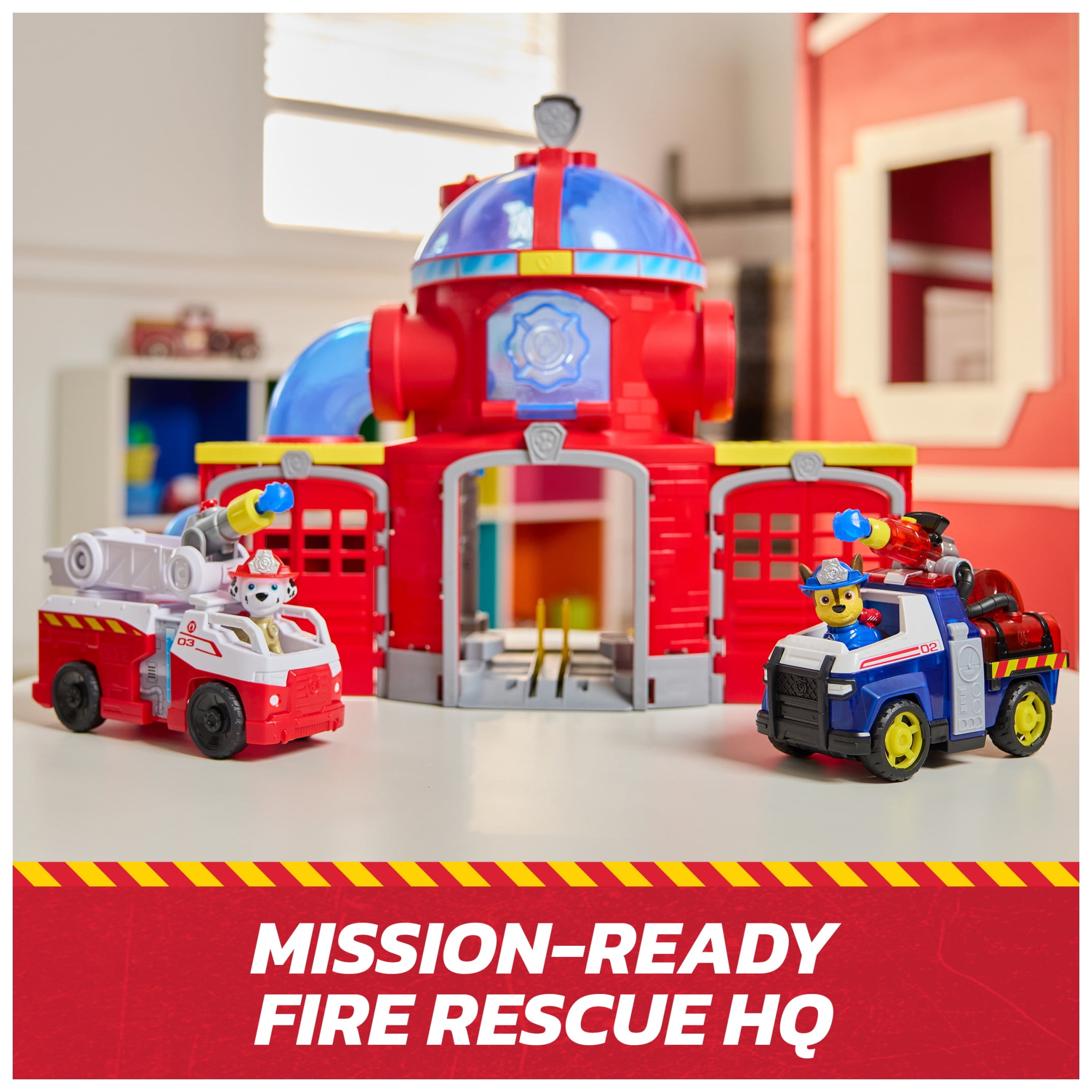 PAW Patrol Fire Rescue Ultimate Command Center, for Kids 3 and Up (Walmart Exclusive)