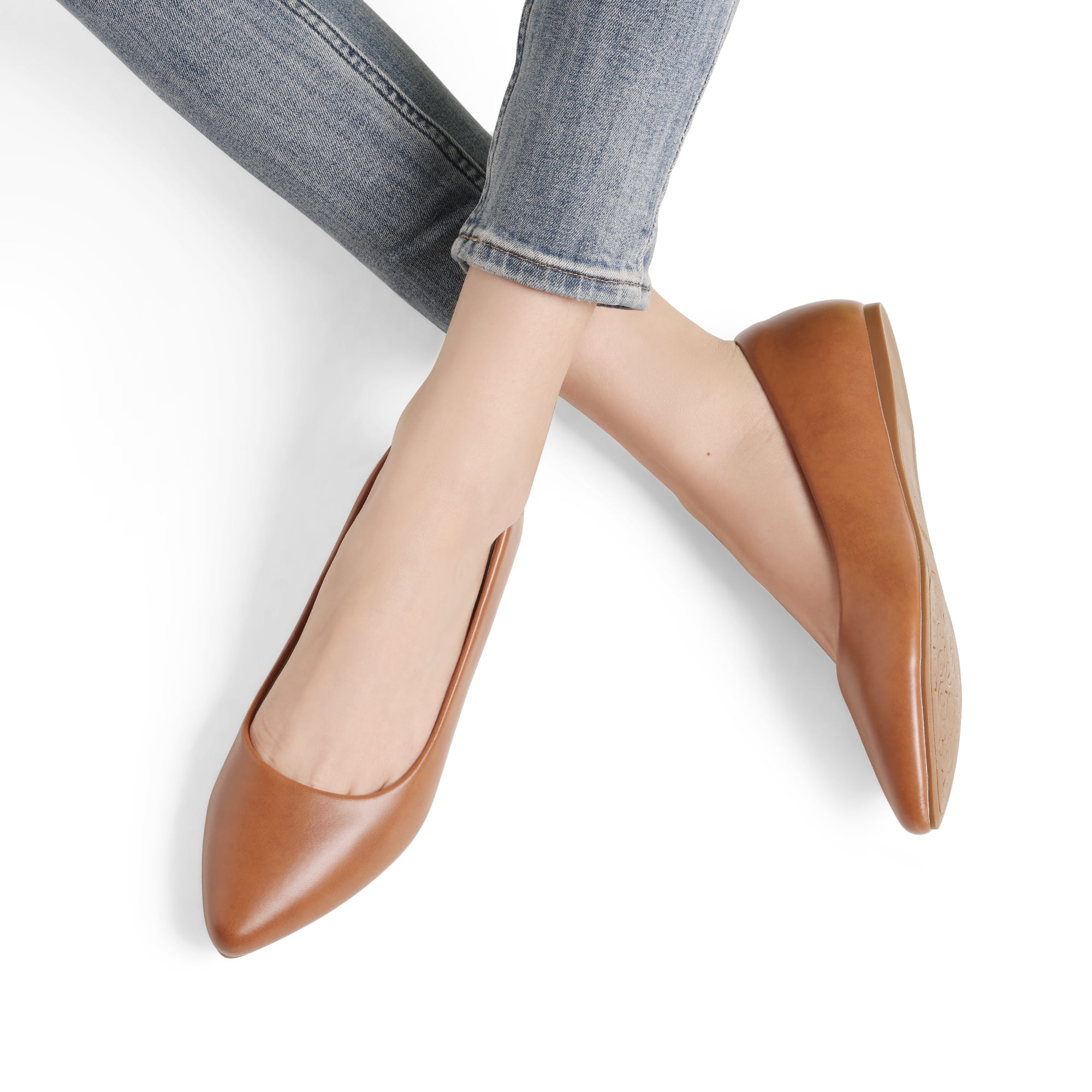 Dream Pairs Ballerine Donna Con Punta Appuntita - Scarpe Slip-On Morbide E Comfort Per Tutto Il Giorno - Foto 6