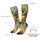 thumbnail image 4 of Balery Retro Warm Lemon Flower Calcetines novedosos Calcetines deportivos Calcetines hasta la rodilla Calcetines de algodón Calcetines originales y geniales, 4 of 6
