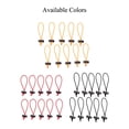 thumbnail image 5 of Foto&Tech Multipurpose Extra Thick Elastic Cable Tie and Organizer, Adjustable Cable Strap Toggle Tie, Reusable Tangle Tamer, Cable Management for Cord and Cable (16CM, 10 BK+10 OR+10 Red), 5 of 5