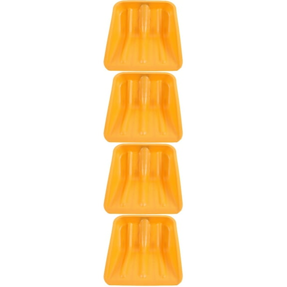 4pcs Snow Shovel Replacement Head Grain Shovel Head Poultry Feed Shovel Head Cleaning Shovel Head Part