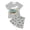 Z3 Light Gray, variant on Krdevn Boys Dinosaur Print T Shirt and Shorts Outfits Set for Casual Wear and Sports,7-8 Years
