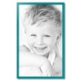 thumbnail image 2 of ArtToFrames 22" x 36" Aqua Picture Frame, 22x36 inch Green Wood Poster Frame (WOM-4428), 2 of 8