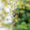 thumbnail image 4 of Handmade Heart Wind Chime Bells for Door Valentine Day Memorial Unique Gift Loved Some One, 4 of 4