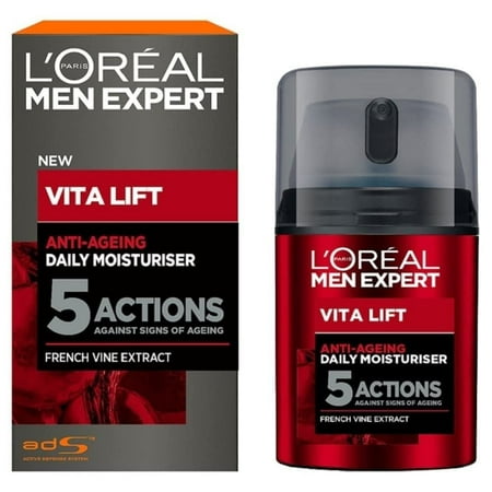 Loreal Paris Men Expert Vita Lift 5 Daily Moisturiser 50Ml, 1.7 Fl Oz