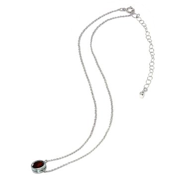6mm Round Blue Topaz Dainty Choker Necklace In Sterling Silver - 13 Inch