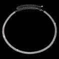 thumbnail image 4 of Vestido de las señoras de la cintura de la correa de la cadena de cristal partido accesorio de la joyería de la cintura 3 niveles Sunnimix Cadena de la cintura del baile del vientre, 4 of 8